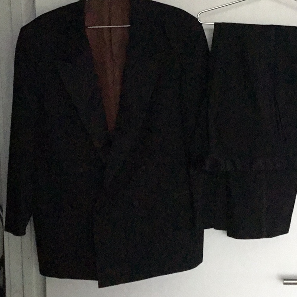 Men’s black wool DiMitri full tuxedo